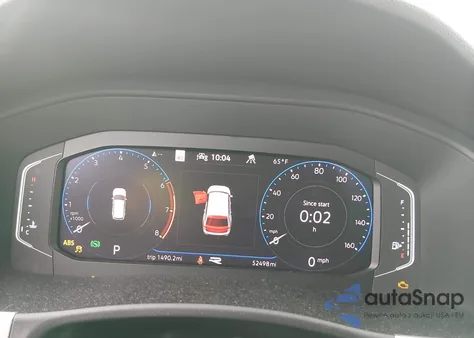 2021 Volkswagen Atlas 3.6L V6 Sel Premium R-Line z USA, uszkodzony, nr VIN 1V2FR2CA9MC554625